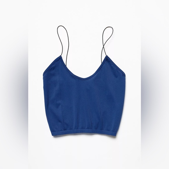 NEW Free People Intimately Skinny Strap Seamless Brami SET OF 3 M/L $70 - Picture 4 of 11